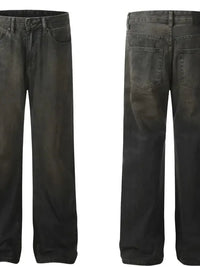 Men's Relaxed Fit Straight Leg Jeans - Update AvenueTrendsi100400477331203100400477331203Men's Relaxed Fit Straight Leg JeansBlack