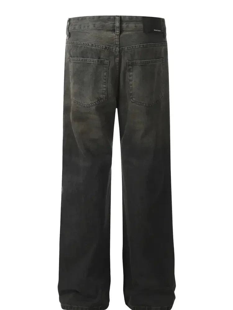 Men's Relaxed Fit Straight Leg Jeans - Update AvenueTrendsi100400477331203100400477331203Men's Relaxed Fit Straight Leg JeansBlack