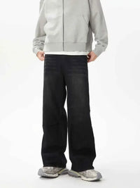 Men's Relaxed Fit Wide Leg Jeans