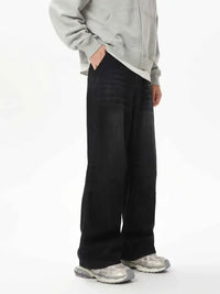 Men's Relaxed Fit Wide Leg Jeans