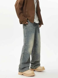 Men's Relaxed Fit Wide Leg Jeans