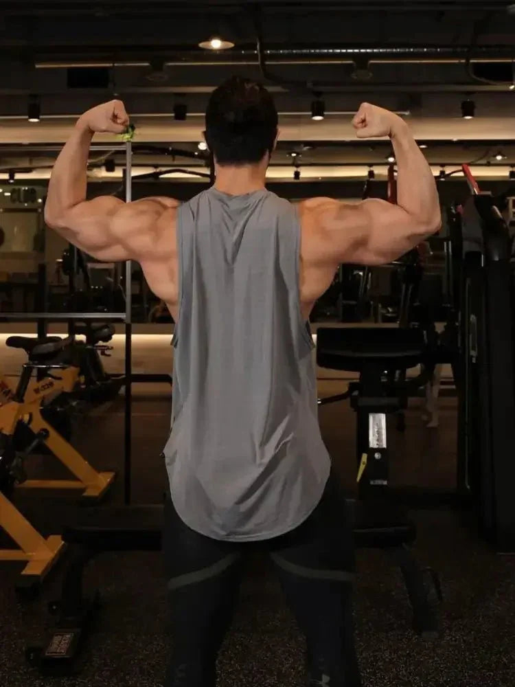 Men's Round Neck Breathable Tank - Update AvenueTrendsi100400484140483100400484140483c883c352 - 135e - 4e06 - 9d08 - ef6aee5cc632 - MaxGray