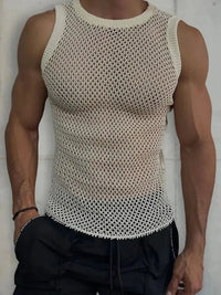 Men's Round Neck Hollow Out Sleeveless Knit Top - Update AvenueTrendsi1004009162006621004009162006623515c494 - fc09 - 44a8 - 89c4 - 931672fb4b37 - MaxIvory