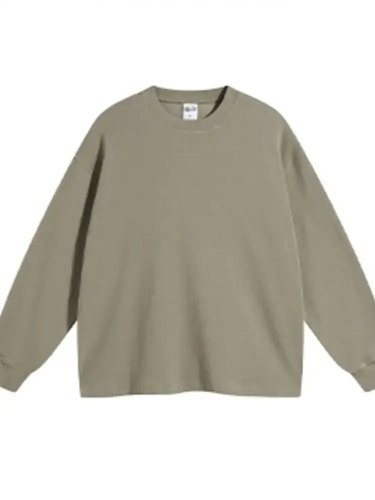 Men's Round Neck Long Sleeve T-Shirt