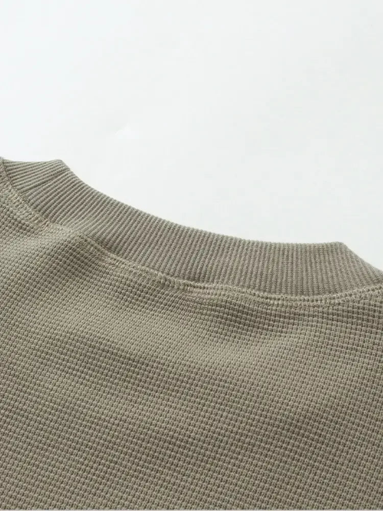 Men's Round Neck Long Sleeve T-Shirt