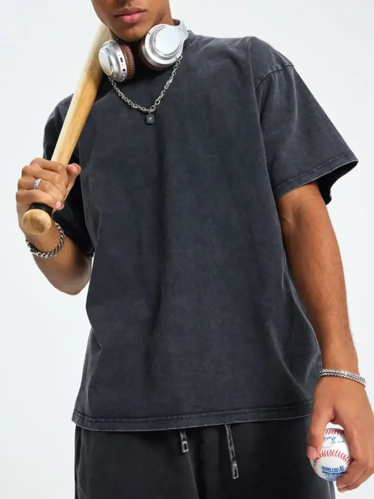 Men's Round Neck Short Sleeve T-Shirt