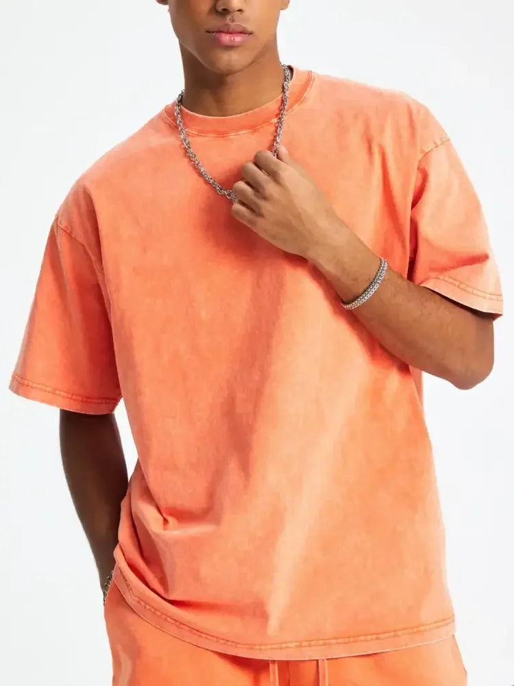 Men's Round Neck Short Sleeve T-Shirt