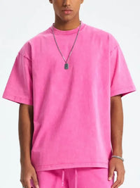 Men's Round Neck Short Sleeve T-Shirt