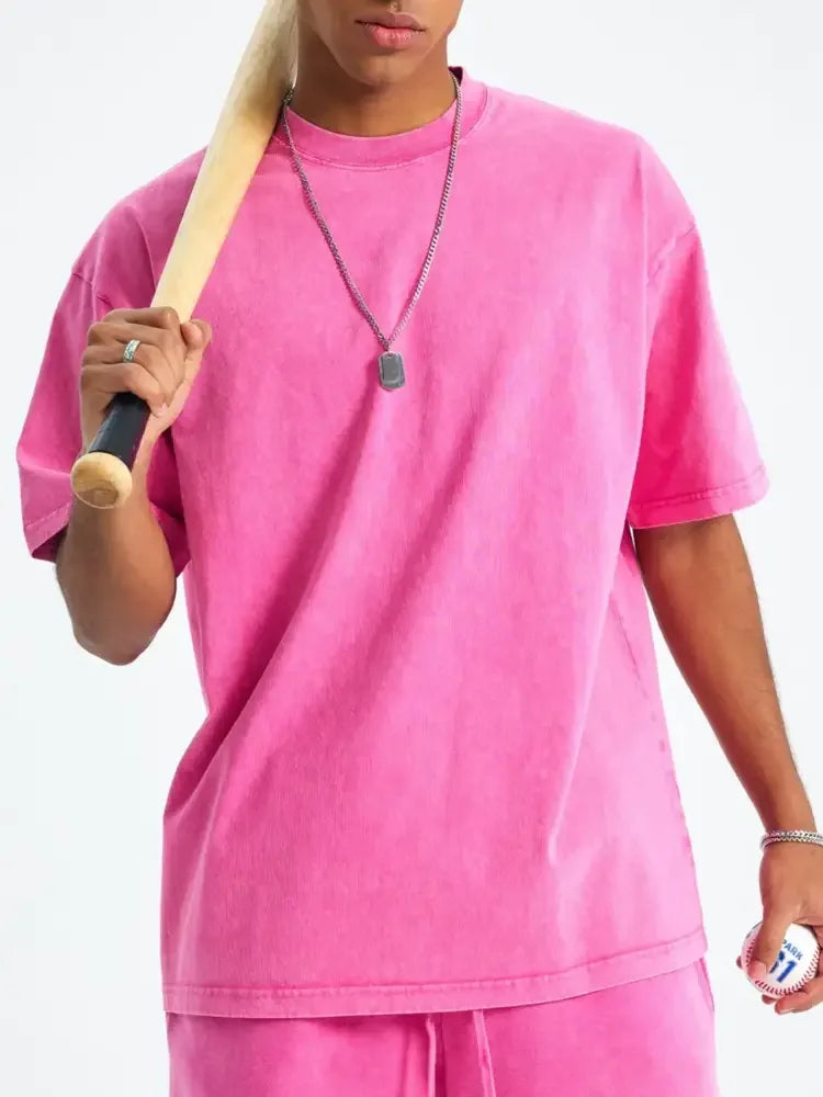 Men's Round Neck Short Sleeve T-Shirt