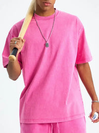 Men's Round Neck Short Sleeve T-Shirt