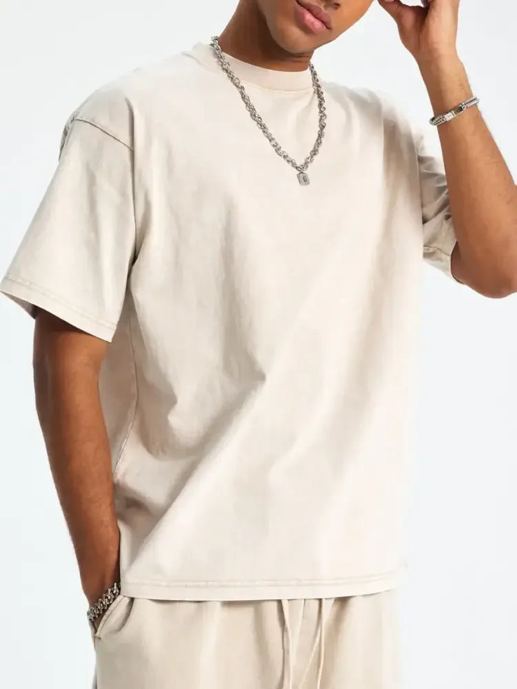 Men's Round Neck Short Sleeve T-Shirt