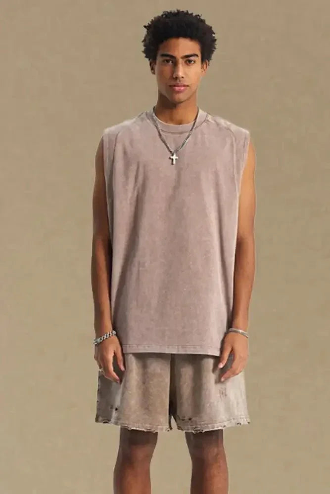 Men's Round Neck Solid Color Tank - Update AvenueTrendsi10040093144817310040093144817332034bdf - 59a2 - 4964 - 8c14 - ea3a3ee9dff5 - Max - OriginMocha