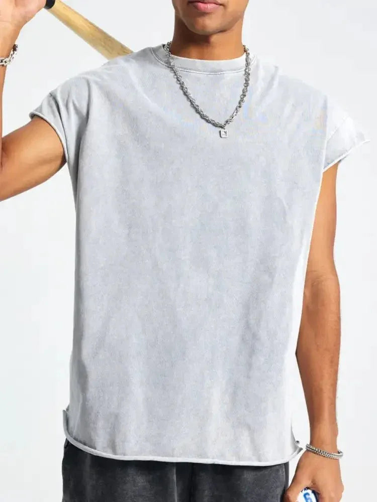 Men's Round Neck Tank - Update AvenueTrendsi100400140209160100400140209160ef0b17ec - 4fc8 - 4dec - 979a - f0b386e93ee7 - Max - OriginWashed Carbon Gray
