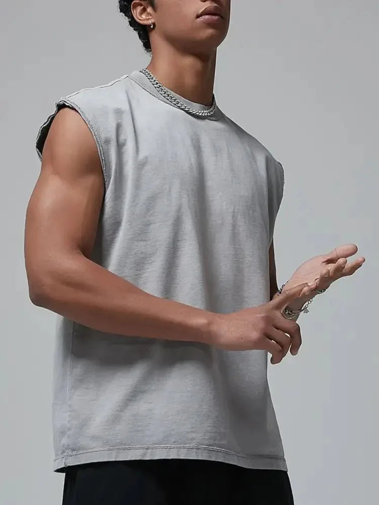 Men's Round Neck Tank - Update AvenueTrendsi100400540789038100400540789038feb04b31 - 873c - 4e9a - 8bdf - 81ab3c01776c - Max - OriginBatik Purplish Blue