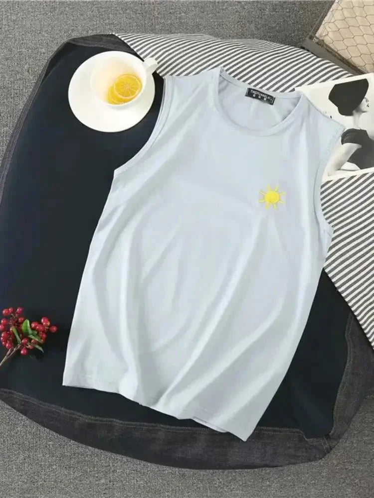 Men's Round Neck Tank - Update AvenueTrendsi100400541244900100400541244900443f4f21469c47db8cde11cc5877a1d6 - Max - OriginLight Blue