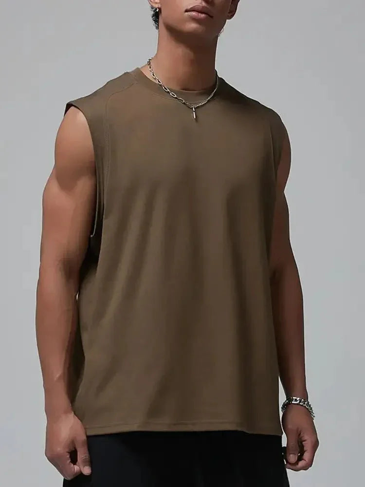 Men's Round Neck Tank - Update AvenueTrendsi10040072544473610040072544473698e9da26 - 58ee - 4401 - 9b8b - b3763e2e0bca - Max - OriginBrown