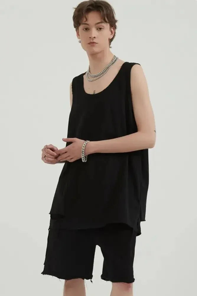 Men's Round Neck Wide Strap Tank - Update AvenueTrendsi100400026531190100400026531190f86cd11d - 1d57 - 4414 - a6aa - 82a85322cd47 - Max - OriginBlack