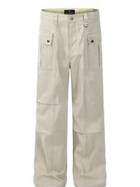 Men's Ruched Cargo Straight Jeans with Multiple Pockets - Update AvenueTrendsi100400555861215100400555861215Men's Ruched Cargo Straight Jeans with Multiple PocketsApricot