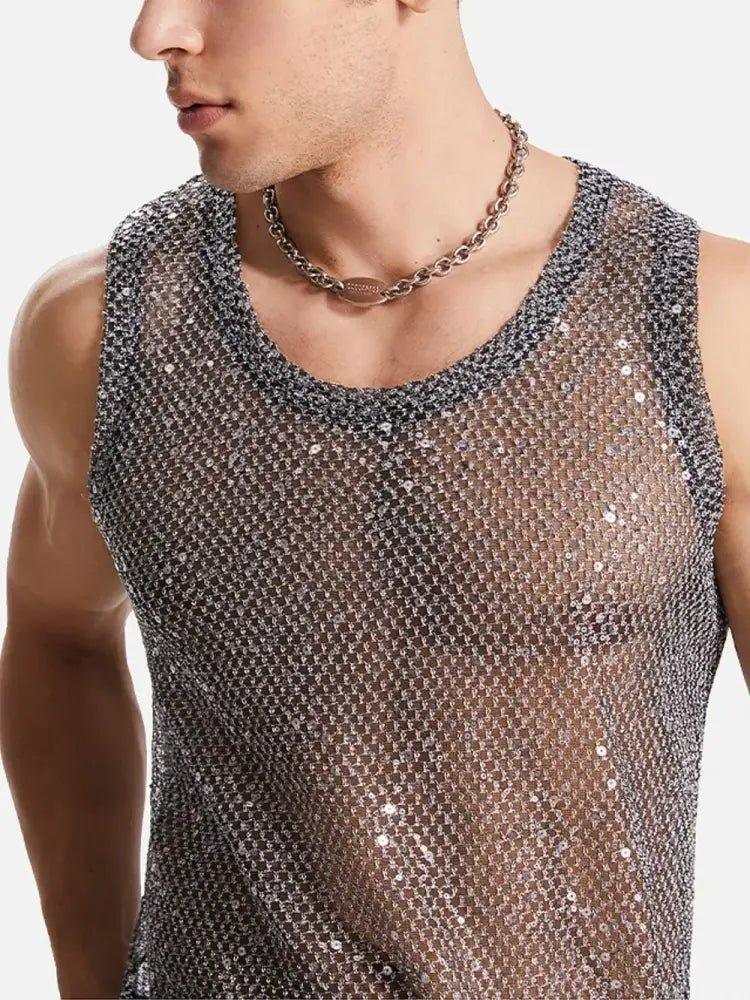 Men's Sequin Round Neck Tank - Update AvenueTrendsi100400604847590100400604847590cf37da02 - 0209 - 4553 - 9bf6 - 96c76f384fd3 - MaxSilver