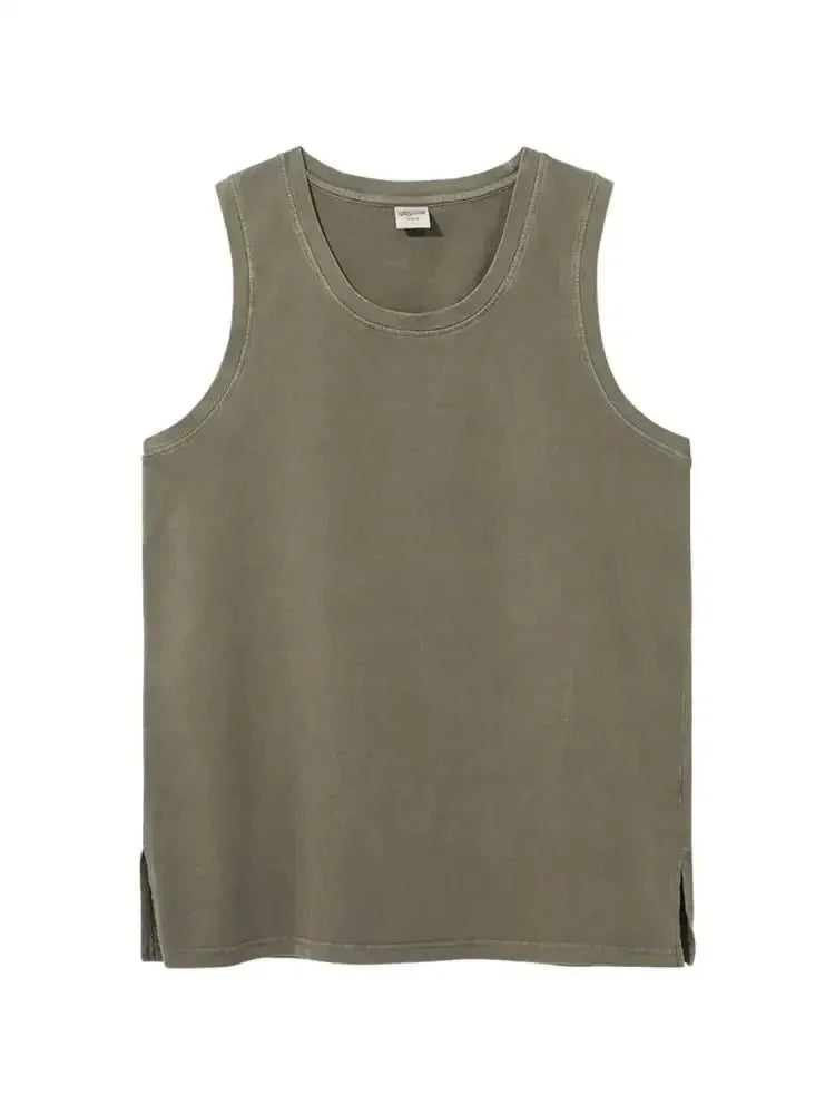 Men's Side Slit Round Neck Tank - Update AvenueTrendsi100400797442790100400797442790e59a5b04 - bb74 - 4d80 - 8161 - 4de29506c550 - Max - OriginOlive Brown