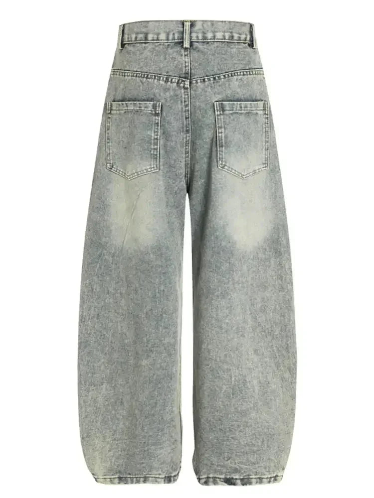 Men's Side Striped Wide Leg Jeans - Update AvenueTrendsi100400282725129100400282725129Men's Side Striped Wide Leg JeansDark Blue