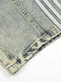 Men's Side Striped Wide Leg Jeans - Update AvenueTrendsi100400282725129100400282725129Men's Side Striped Wide Leg JeansDark Blue