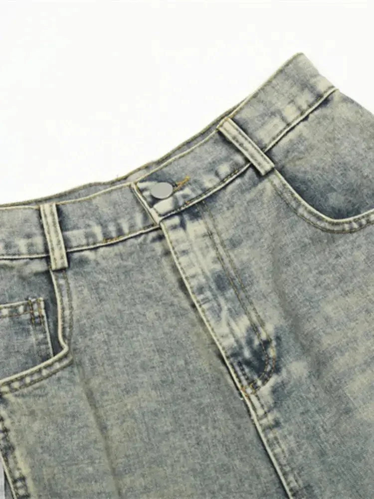 Men's Side Striped Wide Leg Jeans - Update AvenueTrendsi100400282725129100400282725129Men's Side Striped Wide Leg JeansDark Blue