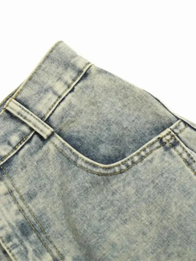 Men's Side Striped Wide Leg Jeans - Update AvenueTrendsi100400282725129100400282725129Men's Side Striped Wide Leg JeansDark Blue