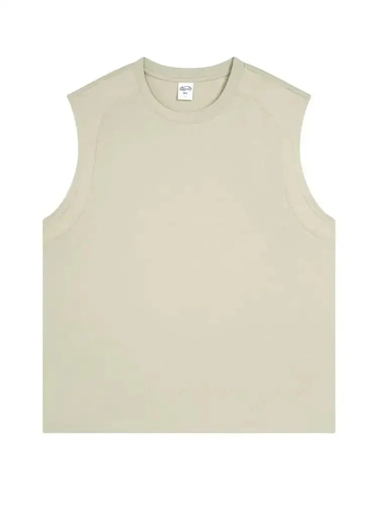 Men's Solid Color Round Neck Tank - Update AvenueTrendsi10040051301581310040051301581321b547b1 - 2192 - 4e72 - b10e - cbeef5e1e0c7 - Max - OriginBeige
