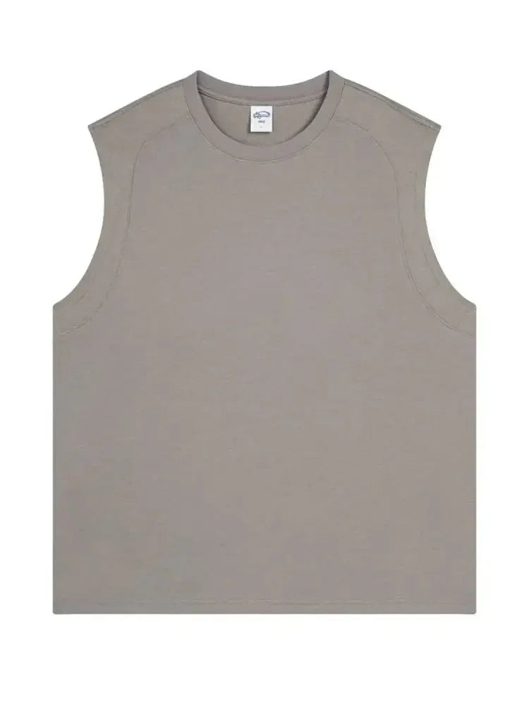 Men's Solid Color Round Neck Tank - Update AvenueTrendsi1004005130166981004005130166981f0772c6 - 5a7a - 40c7 - bdf4 - 05370e405ea3 - Max - OriginGray