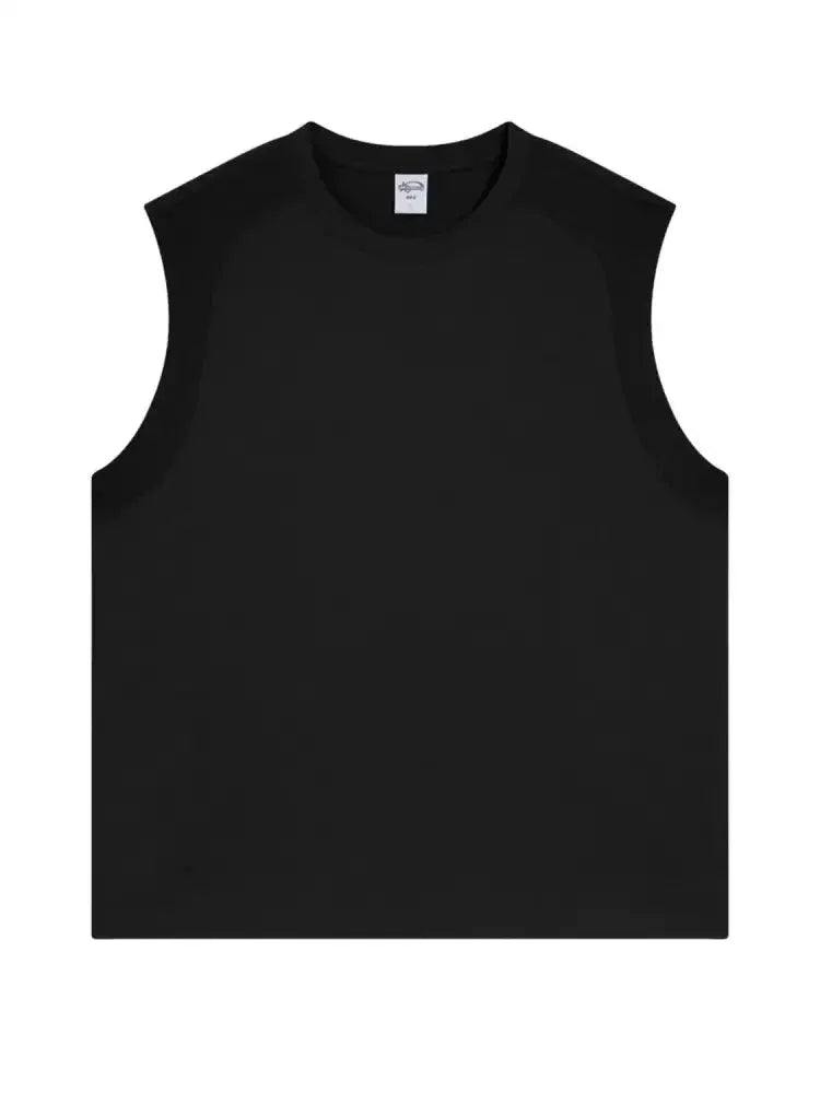 Men's Solid Color Round Neck Tank - Update AvenueTrendsi10040051301884110040051301884108bd2d71 - 10f4 - 4f80 - ac35 - 602287d796d6 - Max - OriginBlack