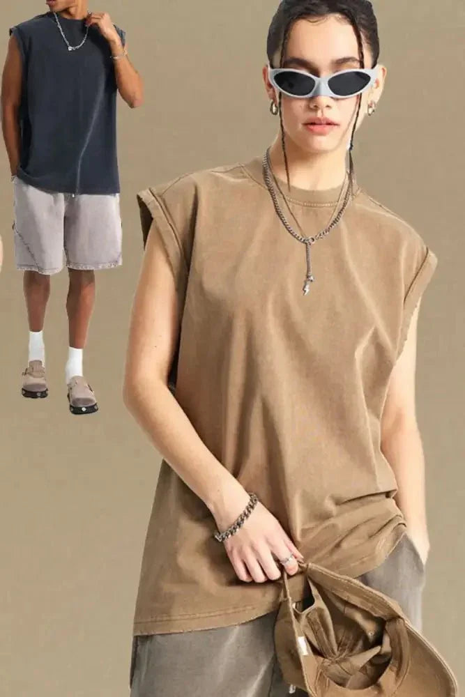 Men's Solid Color Round Neck Tank - Update AvenueTrendsi100400691000817100400691000817568157ee - 017c - 408d - 9bb4 - a1e9f14c2f7a - Max - OriginGray