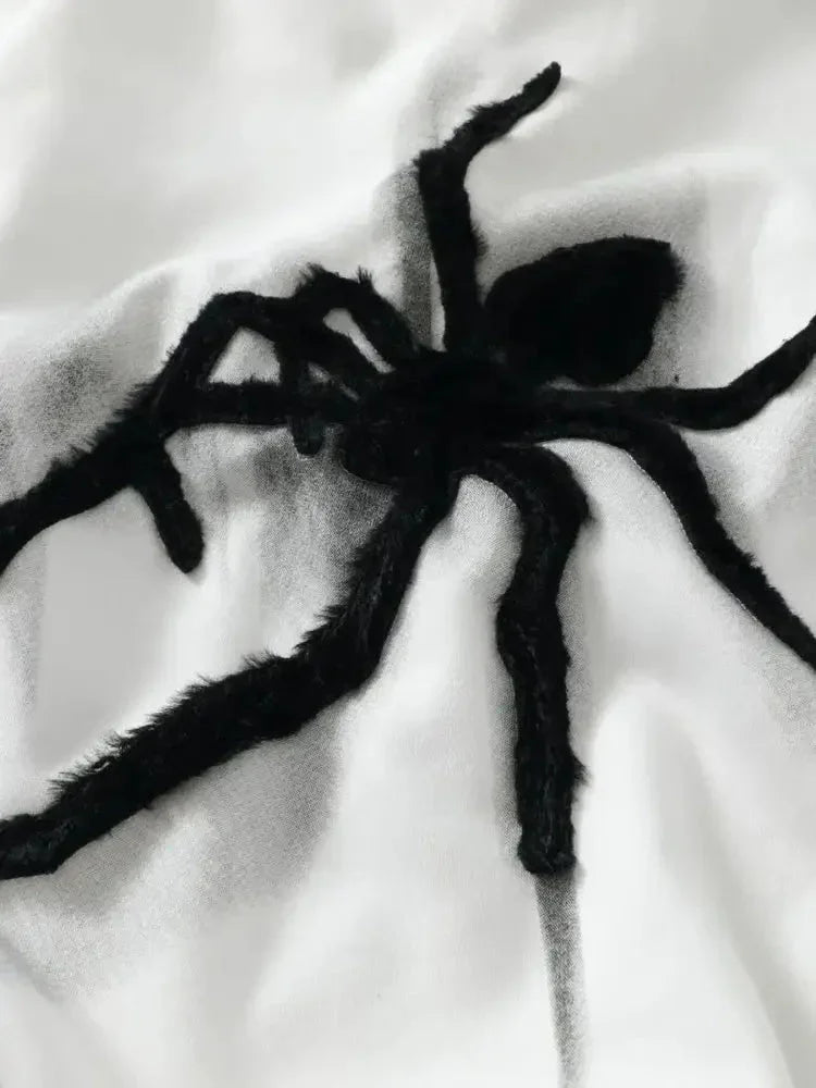 Men's Spider Graphic Oversized Hoodie with Side Button Details - Update AvenueHalloweenTrendsi10040015635033810040015635033880c5113677a04237b42c8feb32f1d5a4 - Max - OriginWhite