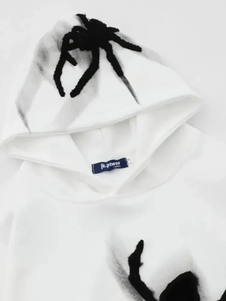 Men's Spider Graphic Oversized Hoodie with Side Button Details - Update AvenueHalloweenTrendsi100400156350338100400156350338f28afad76226428e8ec5b6f9c39b214e - Max - OriginWhite