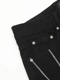 Men's Spider Web Embroidered Flared Jeans - Update AvenueTrendsi100400294337485100400294337485Men's Spider Web Embroidered Flared JeansBlack