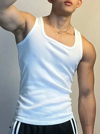 Men's Square Neck Wide Strap Tank - Update AvenueTrendsi1004007366217621004007366217629b1b54ef - cce4 - 49b6 - 9a99 - 3b8635e414d1 - MaxWhite
