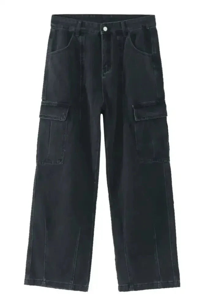 Men's Straight Cargo Jeans - Update AvenueTrendsi100400868796922100400868796922Men's Straight Cargo JeansMedium