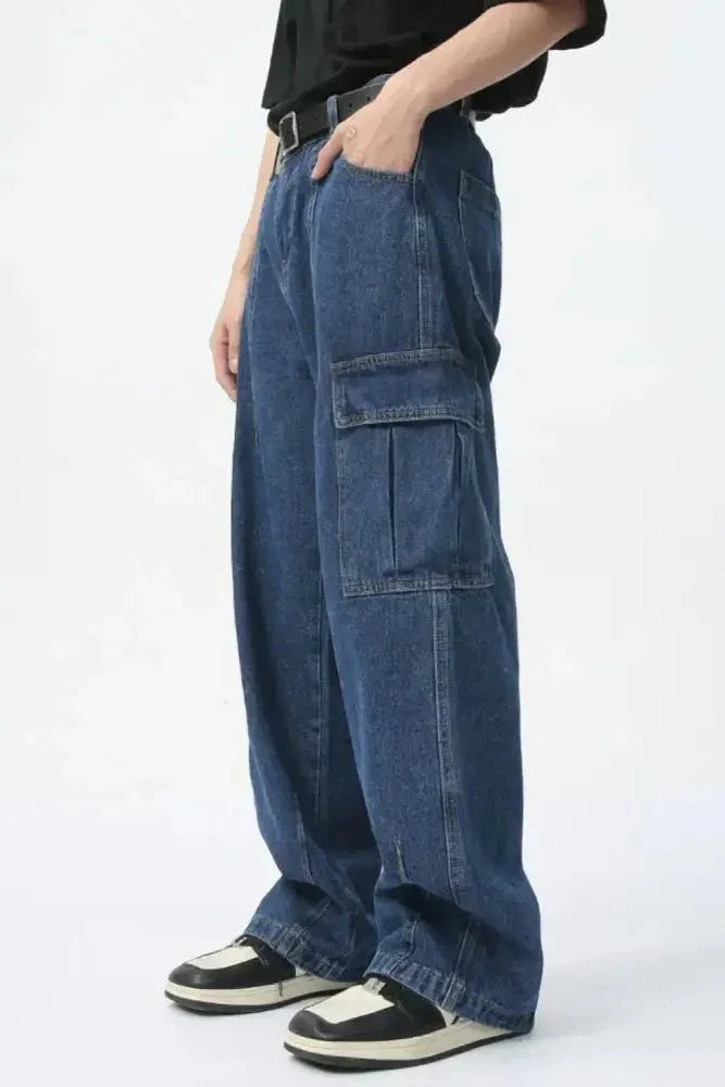 Men's Straight Cargo Jeans - Update AvenueTrendsi100400868796922100400868796922Men's Straight Cargo JeansMedium