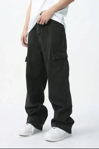 Men's Straight Cargo Jeans - Update AvenueTrendsi100400868796922100400868796922Men's Straight Cargo JeansMedium