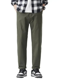 Men's Straight Leg Casual Pants