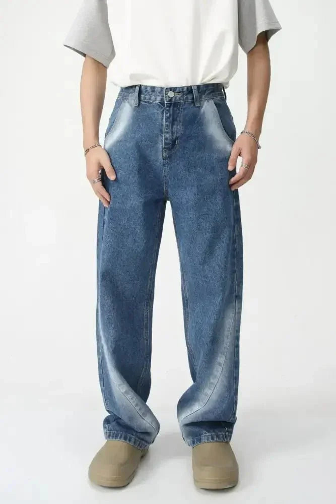Men's Tie - Dye Washed Straight Leg Jeans - Update AvenueTrendsi100400985358956100400985358956Men's Tie - Dye Washed Straight Leg JeansMedium