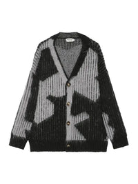 Men's V-Neck Long Sleeve Cardigan