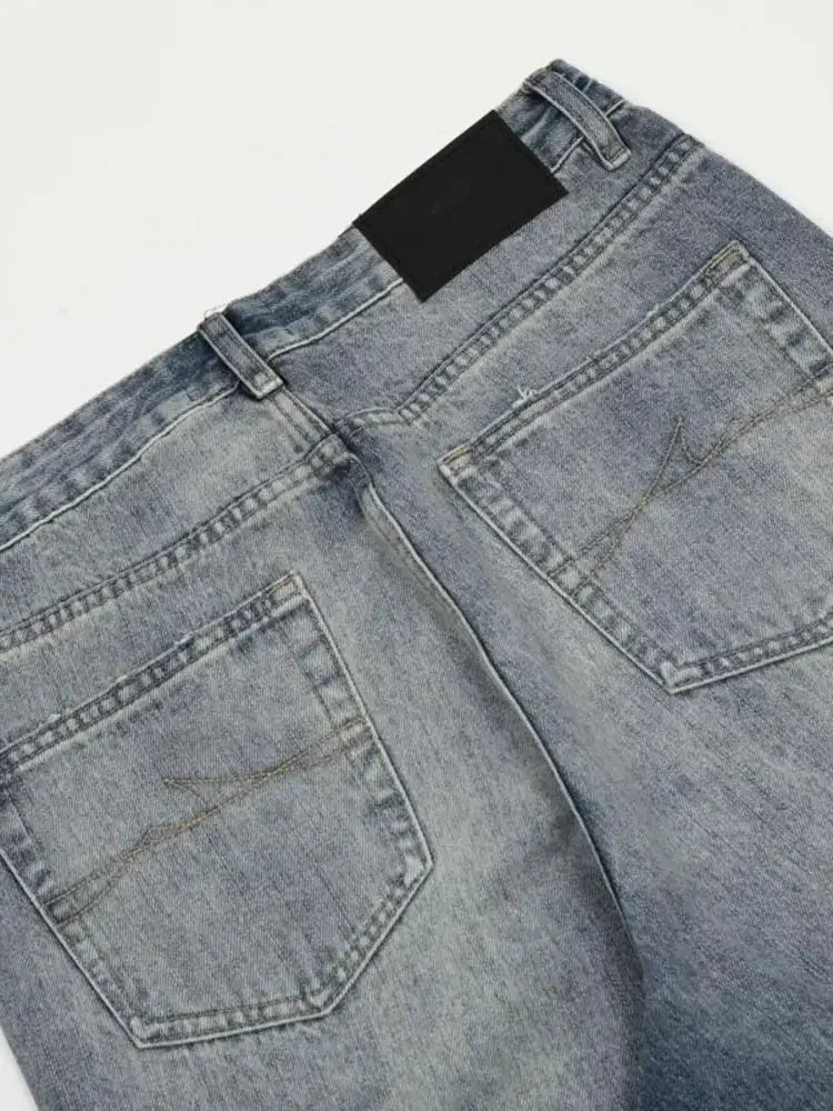 Men's Vintage Wash Distressed Jeans - Update AvenueTrendsi100400728323203100400728323203Men's Vintage Wash Distressed JeansWashed Blue