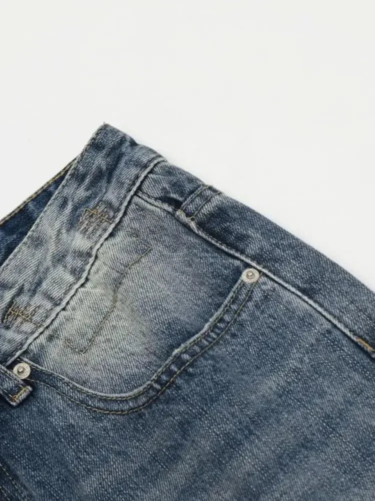 Men's Vintage Wash Distressed Jeans - Update AvenueTrendsi100400728323203100400728323203Men's Vintage Wash Distressed JeansWashed Blue