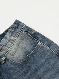 Men's Vintage Wash Distressed Jeans - Update AvenueTrendsi100400728323203100400728323203Men's Vintage Wash Distressed JeansWashed Blue