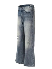 Men's Vintage Wash Distressed Jeans - Update AvenueTrendsi100400728323203100400728323203Men's Vintage Wash Distressed JeansWashed Blue
