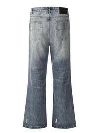 Men's Vintage Wash Distressed Jeans - Update AvenueTrendsi100400728323203100400728323203Men's Vintage Wash Distressed JeansWashed Blue