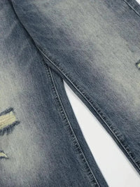 Men's Vintage Wash Distressed Jeans - Update AvenueTrendsi100400728323203100400728323203Men's Vintage Wash Distressed JeansWashed Blue