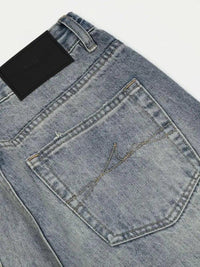 Men's Vintage Wash Distressed Jeans - Update AvenueTrendsi100400728323203100400728323203Men's Vintage Wash Distressed JeansWashed Blue