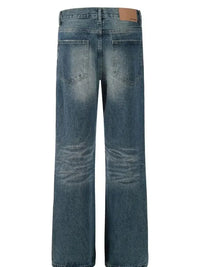 Men's Vintage Wash Loose Fit Jeans - Update AvenueTrendsi100400082830201100400082830201Men's Vintage Wash Loose Fit JeansBlue